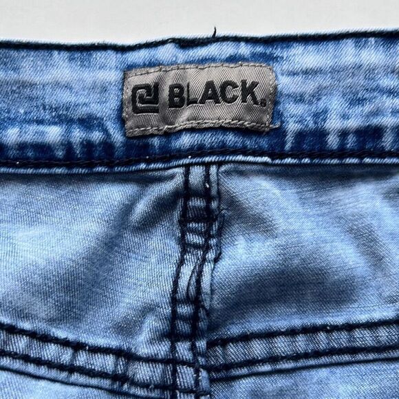 Black Label Skinny Flex Jeans Sz. 36/32 - Picture 2 of 7